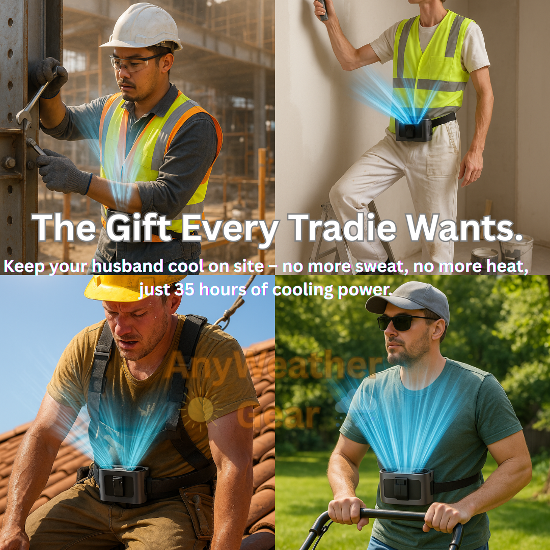 AnyWeather Gear™ Pro Waist Fan