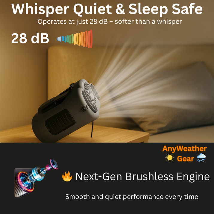 AnyWeather Gear™ Pro Waist Fan