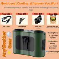 AnyWeather Gear™ Cooling Fan