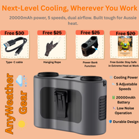 AnyWeather Gear™ Pro Waist Fan