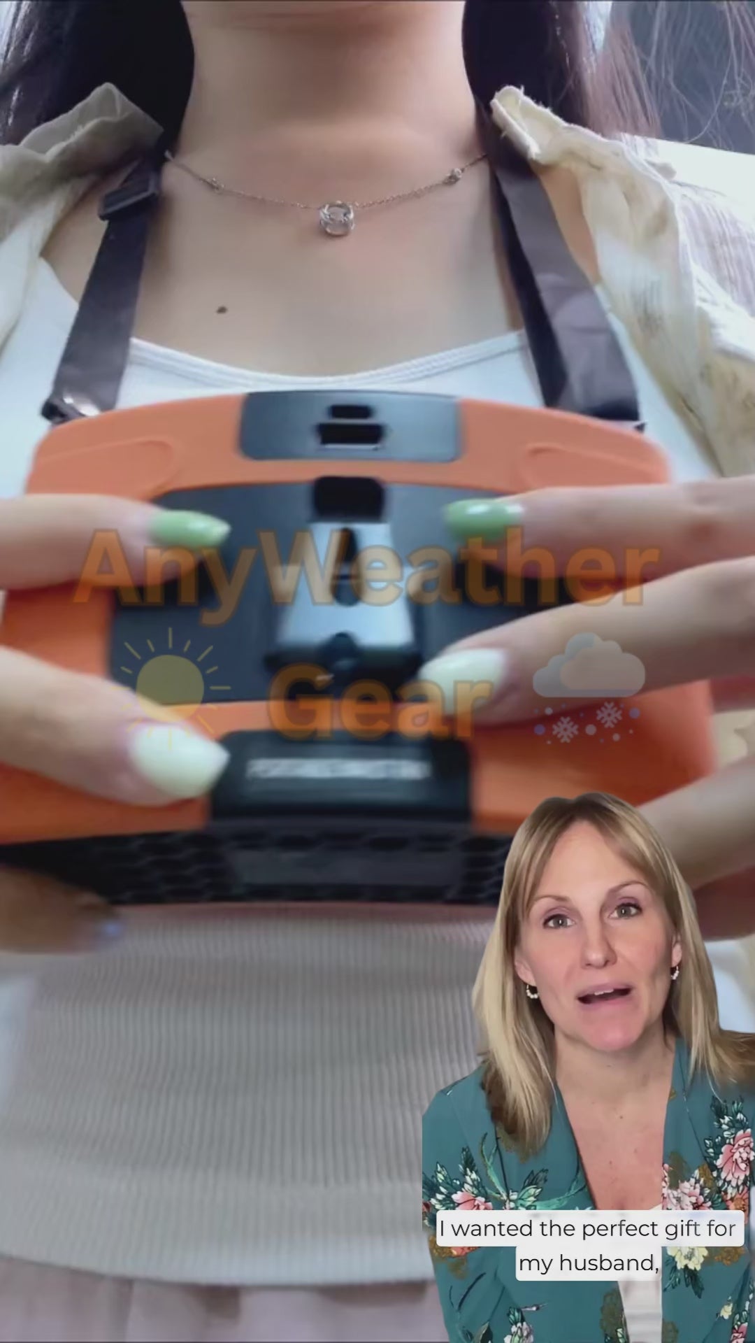 AnyWeather Gear™ Pro Waist Fan video